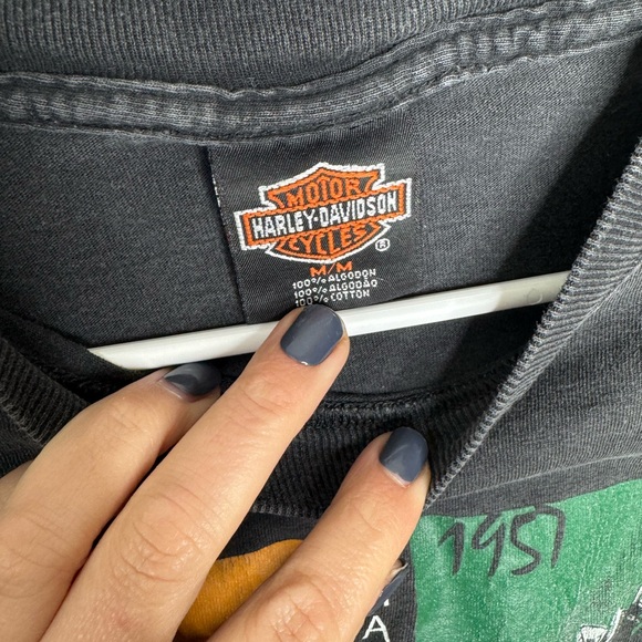 Vintage Harley-Davidson Vintage Motorcycle Graphic Tee - Picture 5 of 5